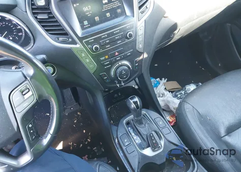 2018 Hyundai Santa Fe Se from USA, damaged, VIN KM8SN4HF2JU263865